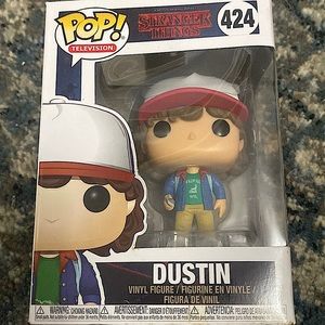 stranger things funko pop dustin 424